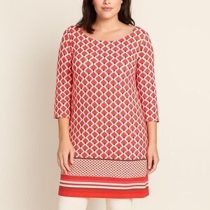 Old Navy Geometric Print Shift Dress XL